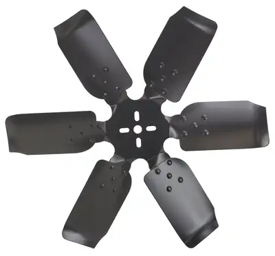 Derale 20 Standard Rotation Rigid Race Fan, Steel Blade