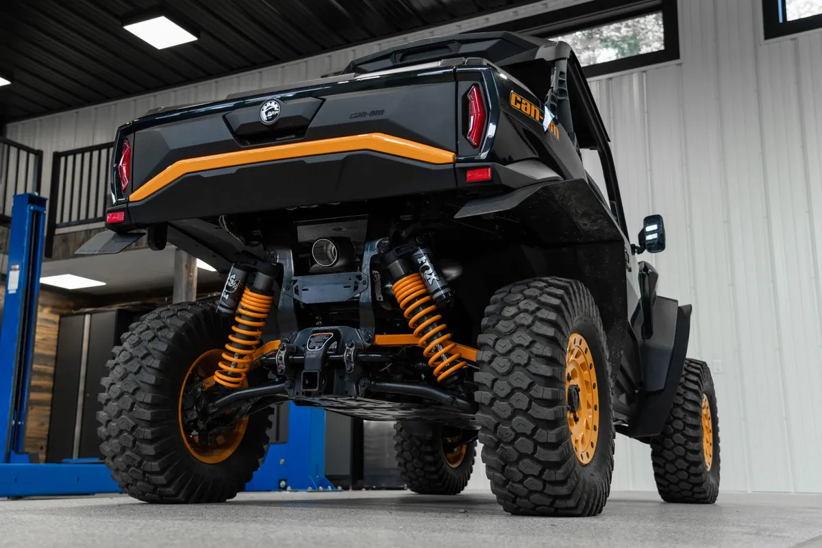 21-Up CAN-AM Commander 1000R/ Maverick Sport 1000R Single Slip-on Center Exit Performance Series MBRP product image