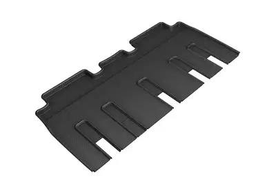 3D MAXpider 17c Tesla Model x Folding 7seats Kagu Black 2nd Row Floor Liner