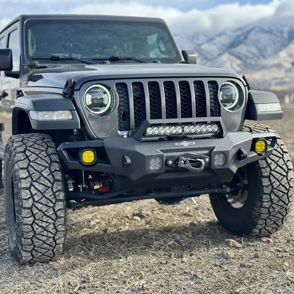 Rock Slide Engineering Appalachian Steel Mid Front Bumper for JL/JT product image