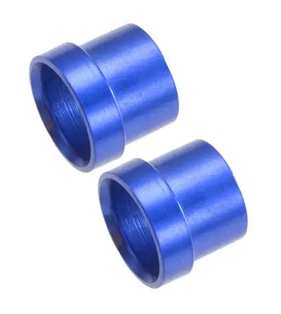 Redhorse Performance 06 Aluminum Tube Sleeve Blue (Use With An81806) Blue 2/Pkg