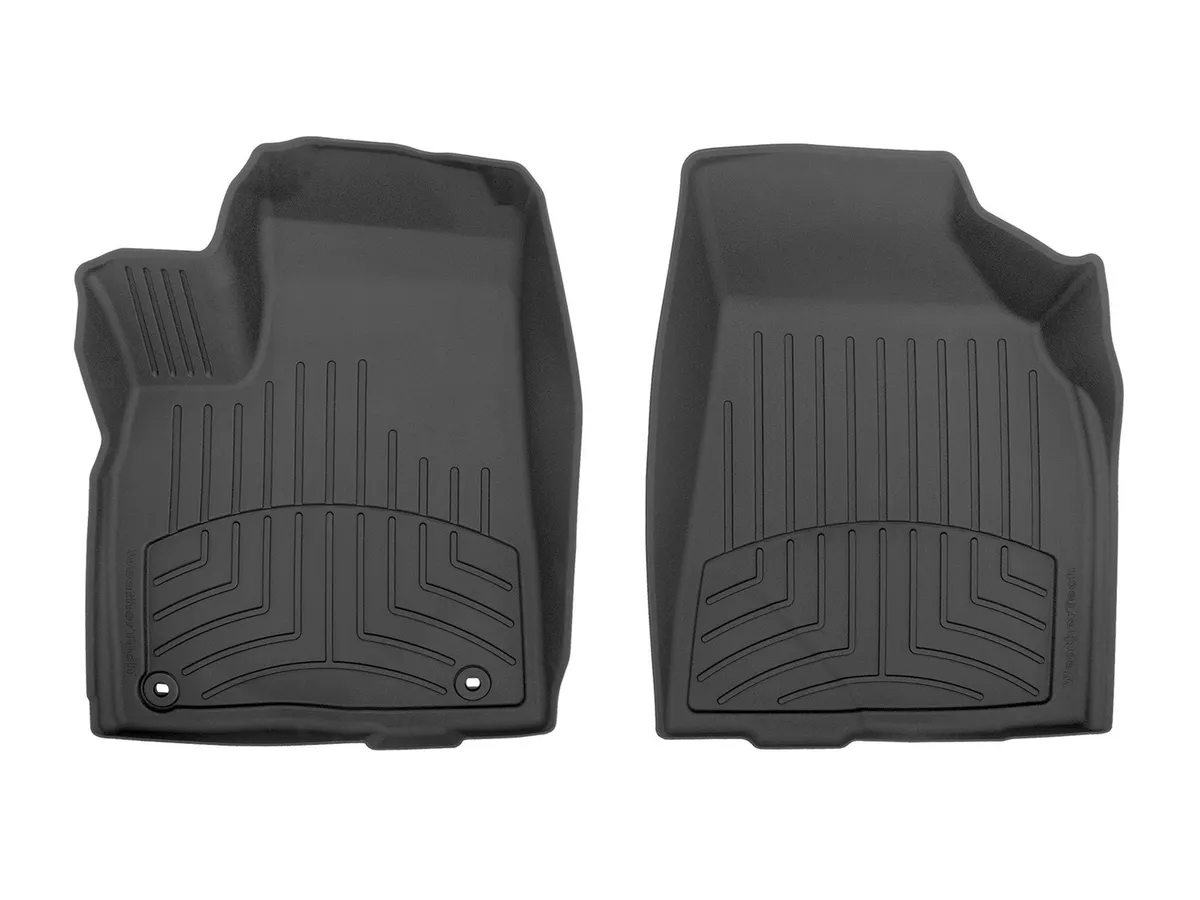 Weathertech 2014 - 2019 Toyota Highlander Black Front FloorLiner HP