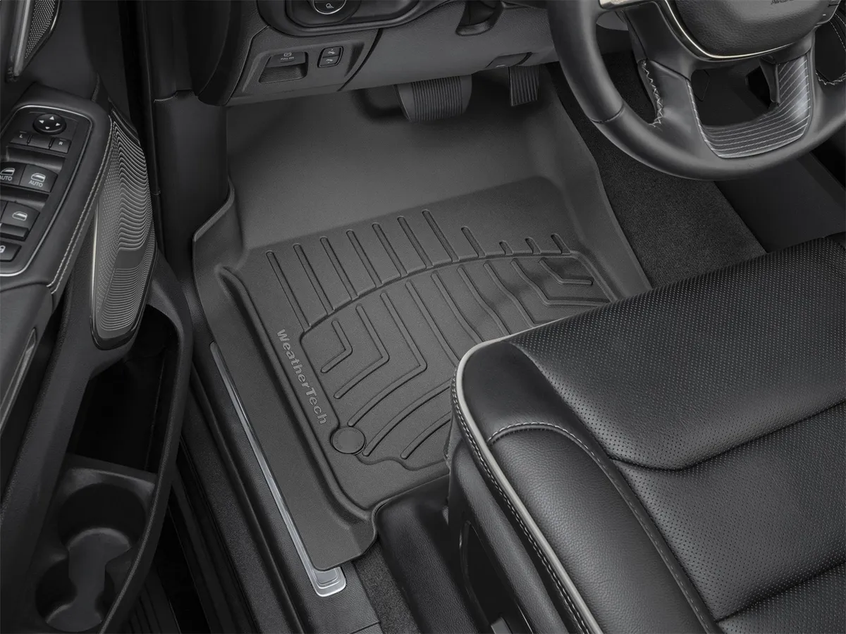 Black Front 3D Floor Mats RAM Ram 1500 2019 + product image