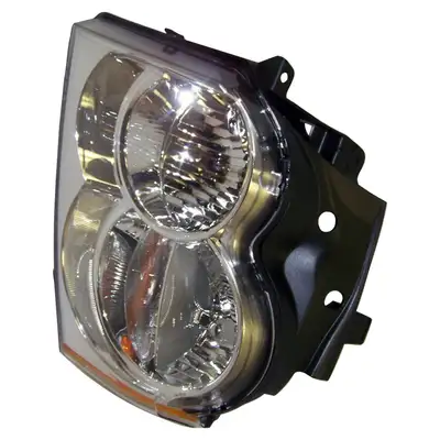 Crown Automotive Jeep Replacement Head Light Assembly; Left; Incl. Bulbs/Harness;
