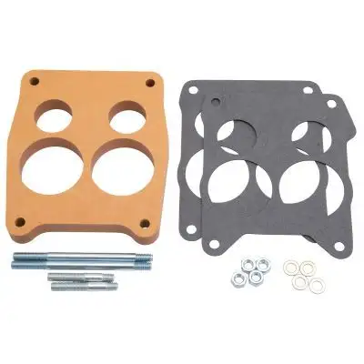 Edelbrock Edelbrock 8726 QuadraJet Carburetor Spacer #8726 4-Hole 3/4in Thick