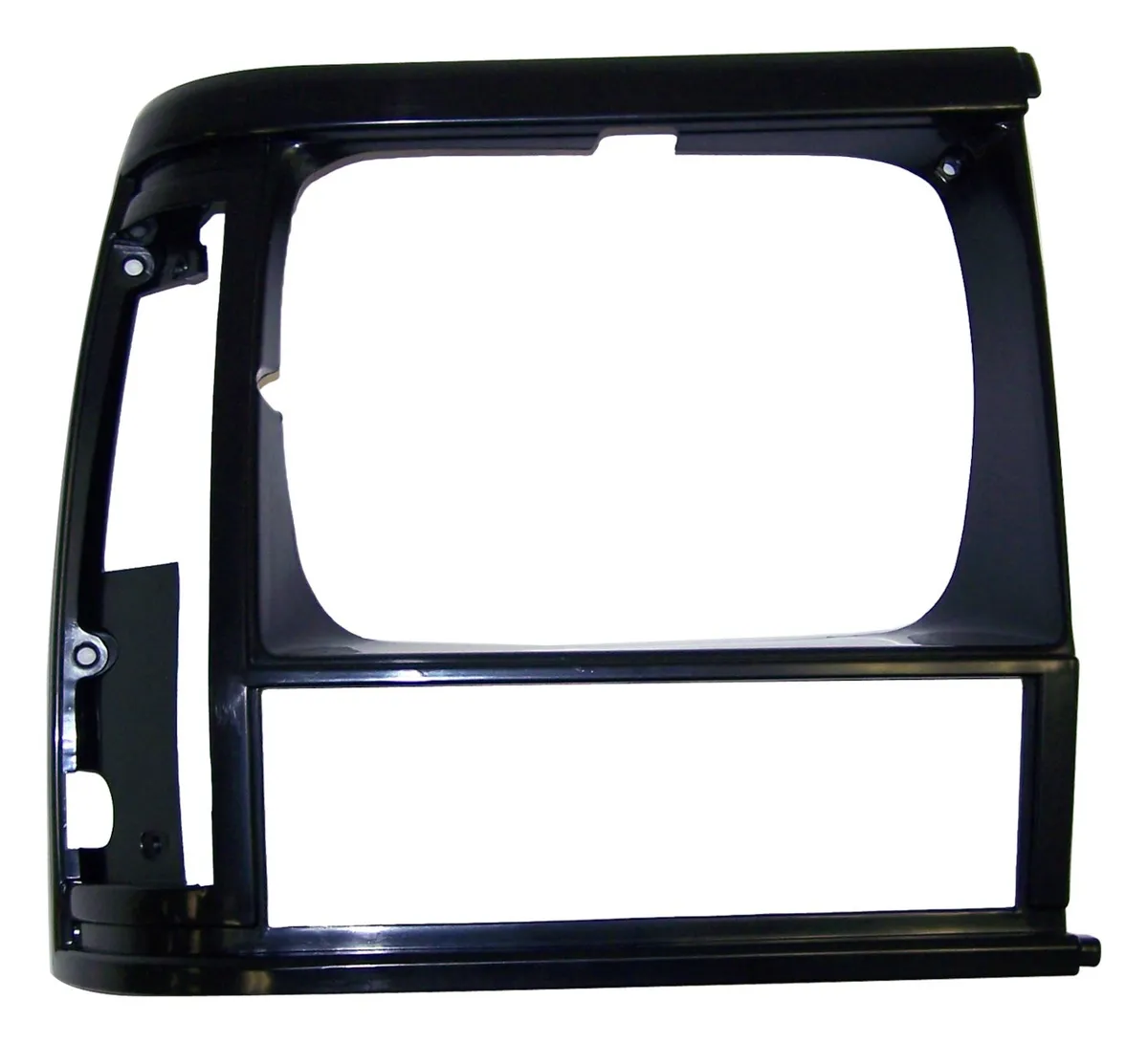 1993-1996 Cherokee XJ Right side; Flat Black/Black bezel product image