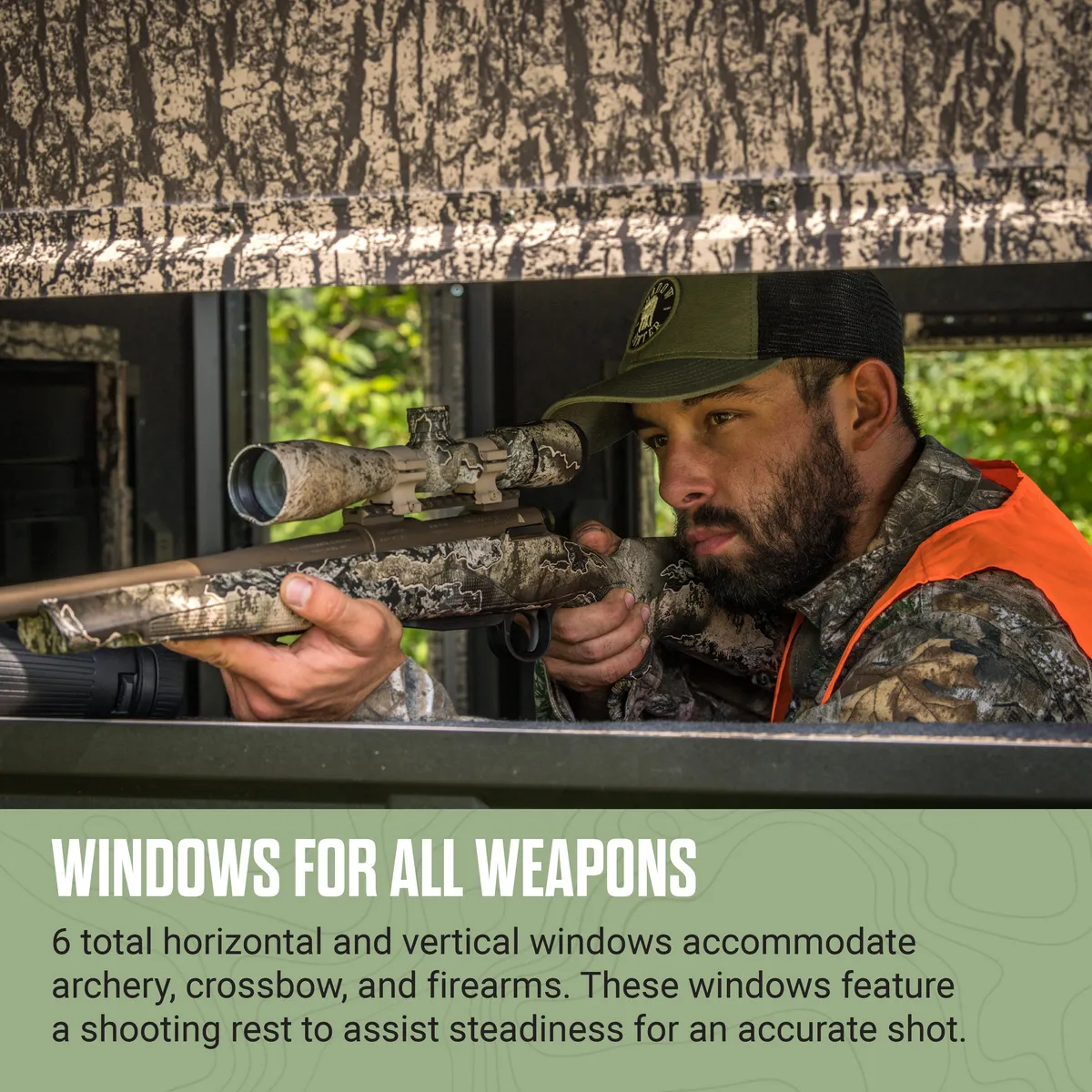 Marksman 4x6 Combo Bow/Gun Hunting Blind product image