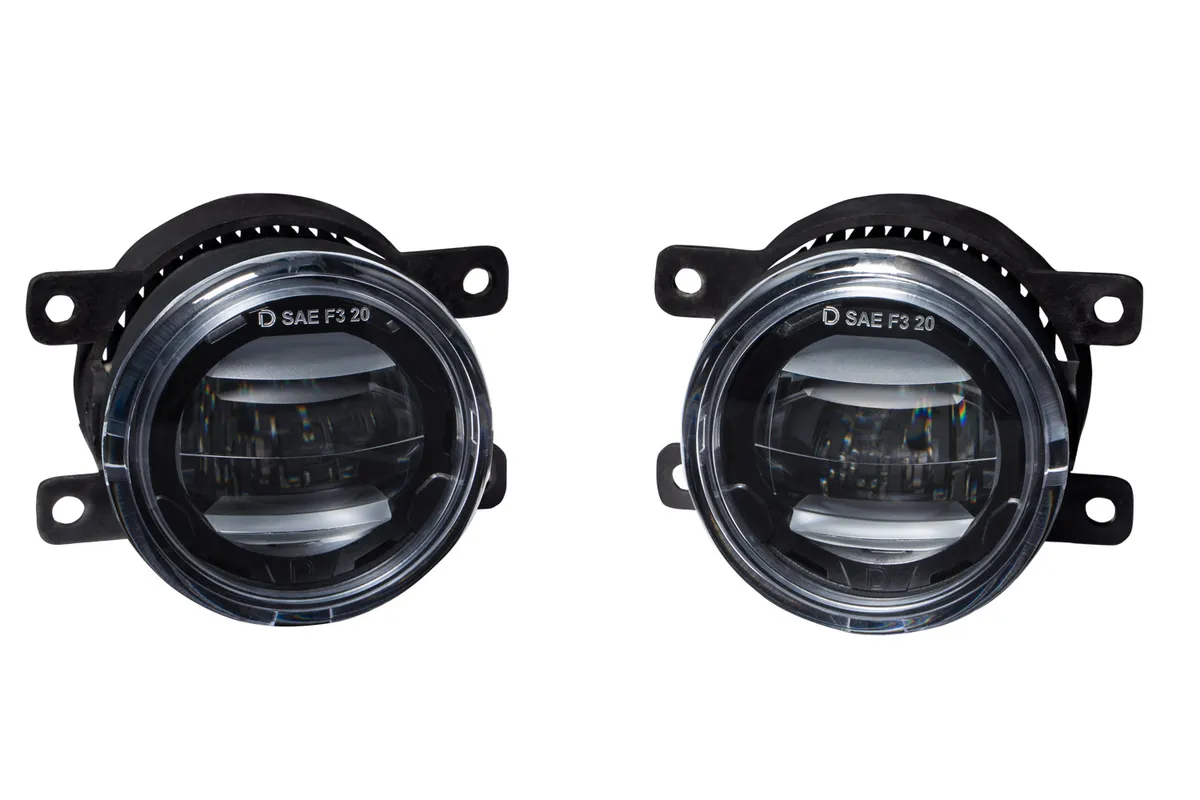 Diode Dynamics Elite Type A Fog Lamps, White - Pair - Bronco 2021+ product image
