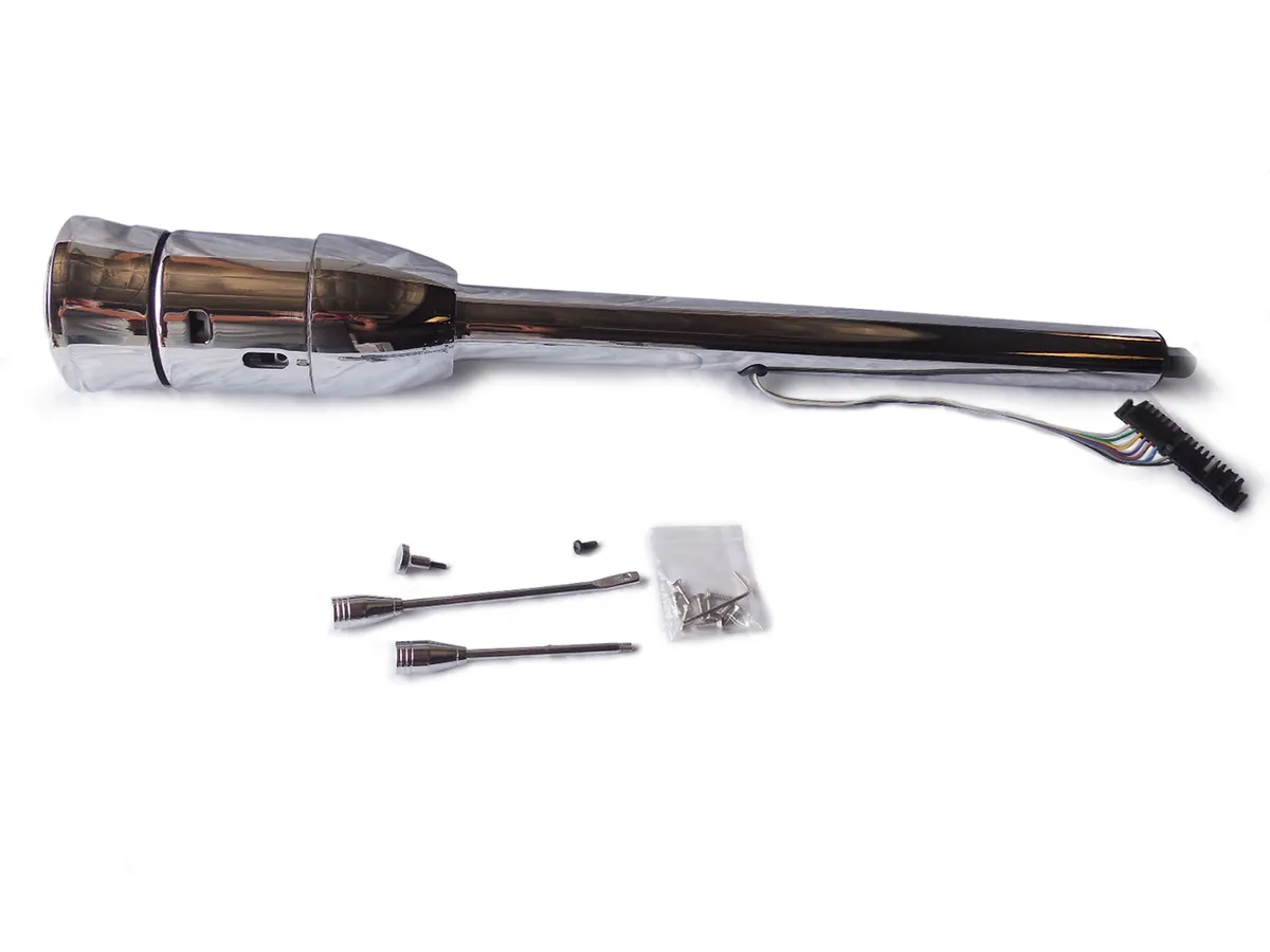 Racing Power Company 30in Chrome Steering Column Manual