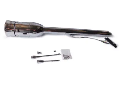 Racing Power Company 30in Chrome Steering Column Manual