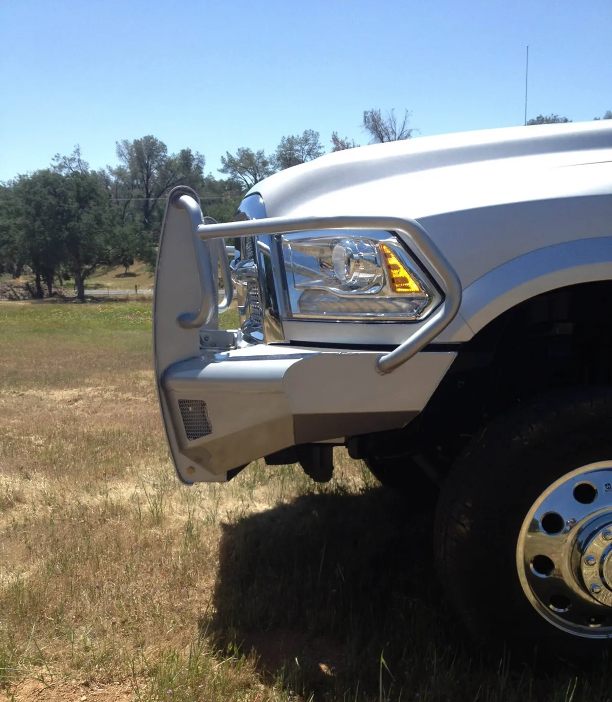 Fab Fours 1924 RAM 2500/3500 New Body Style Black Steel Elite Front Bumper W/No Guard
