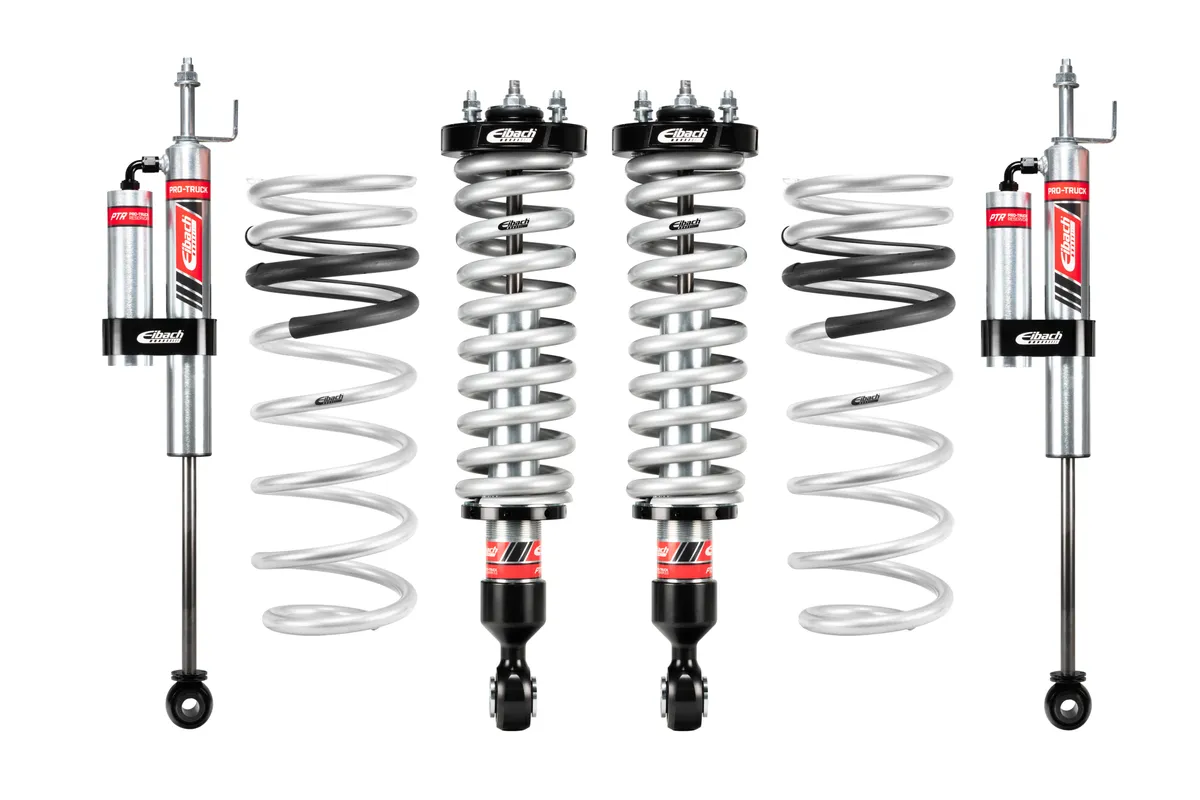 Eibach E86-82-096-02-22 Pair of Front Coilovers + Rear Reservoir Shocks + Rear Springs product image
