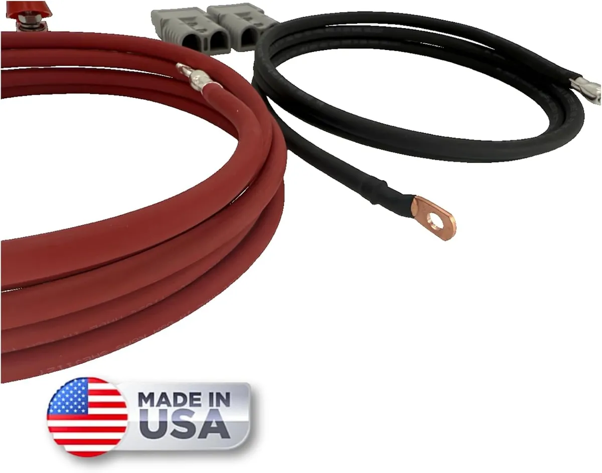 Thor's Lightning Air Compressor - 12V Quick Disconnect Kit 4 Gauge Wire product image