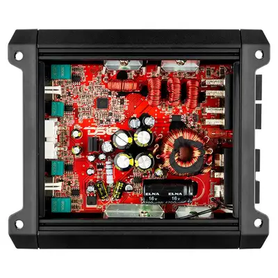 DS18 4-Channel | Class D | 2 x 320 @ 4Î© Bridge | 4 x 160 @ 2Î© | 4 x 100 @ 4Î© Watts RMS | Black