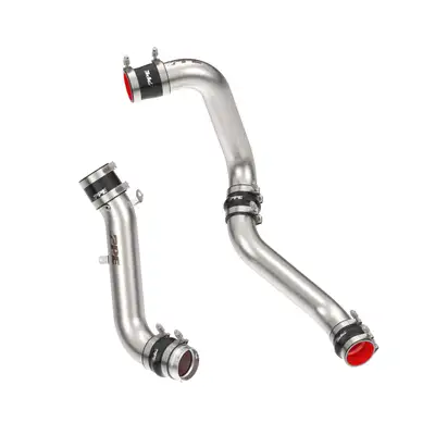 Pacific Performance Engineering Charge Air Pipe Kit - GM 6.6L Duramax L5P 2017-2019 - Brushed Pacific Performance Engineering