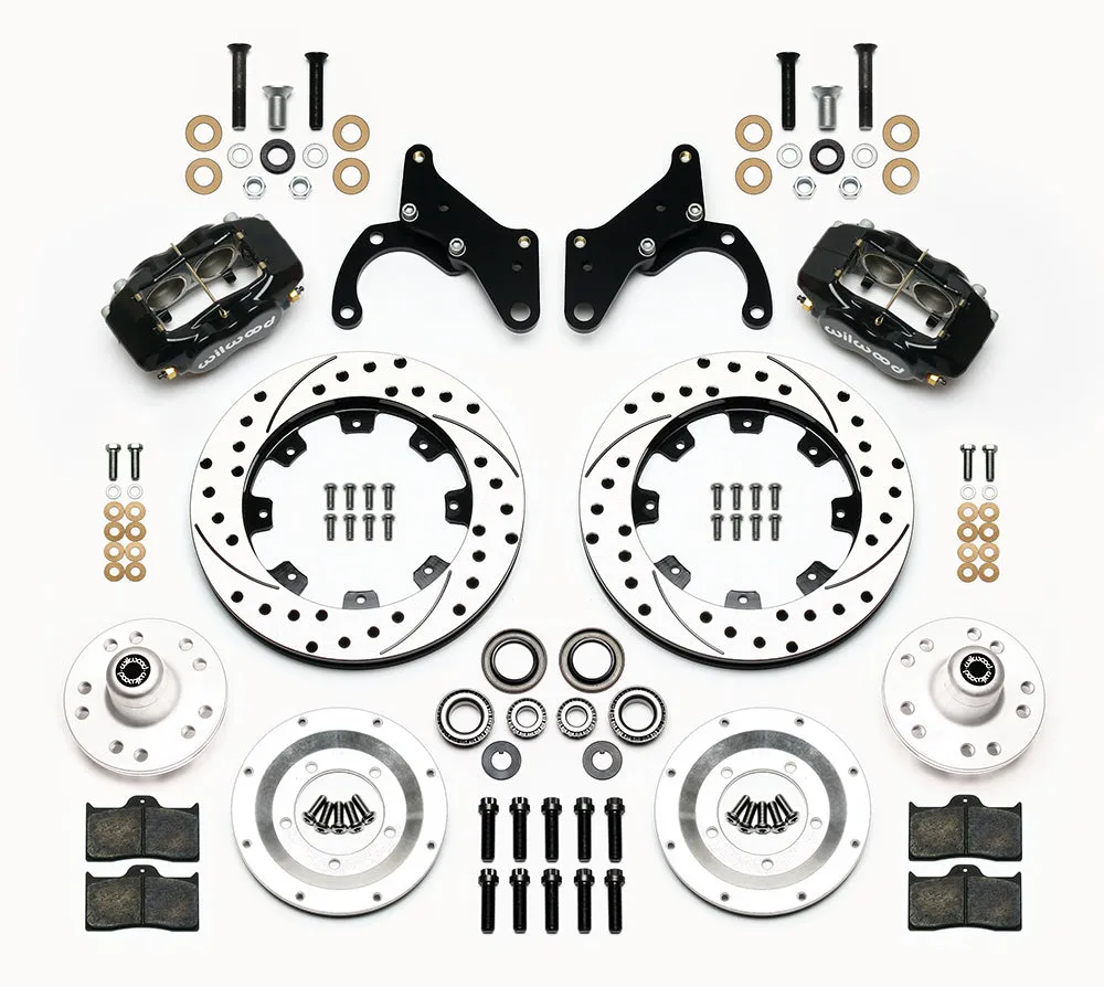 1968 - 1982 Chevrolet Forged Dynalite Big Brake Front Brake Kit (Hub) - 140-12045 product image