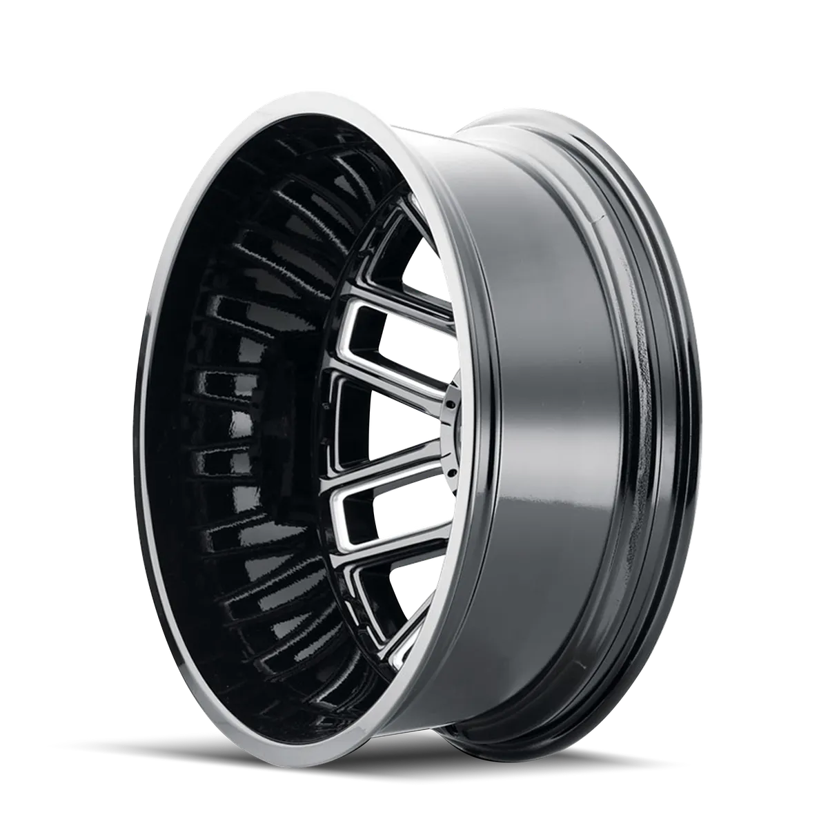 Mayhem Cogent Dually (8107d) Gloss Black 17x6.5 8165.1 142mm 121.3mm