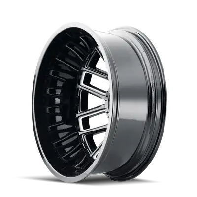 Mayhem Cogent Dually (8107d) Gloss Black 17x6.5 8165.1 142mm 121.3mm