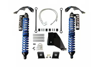 EVO Manufacturing EVO Manufacturing Rear Bolt On Coilover Kit W/Adjusters - Black - JT