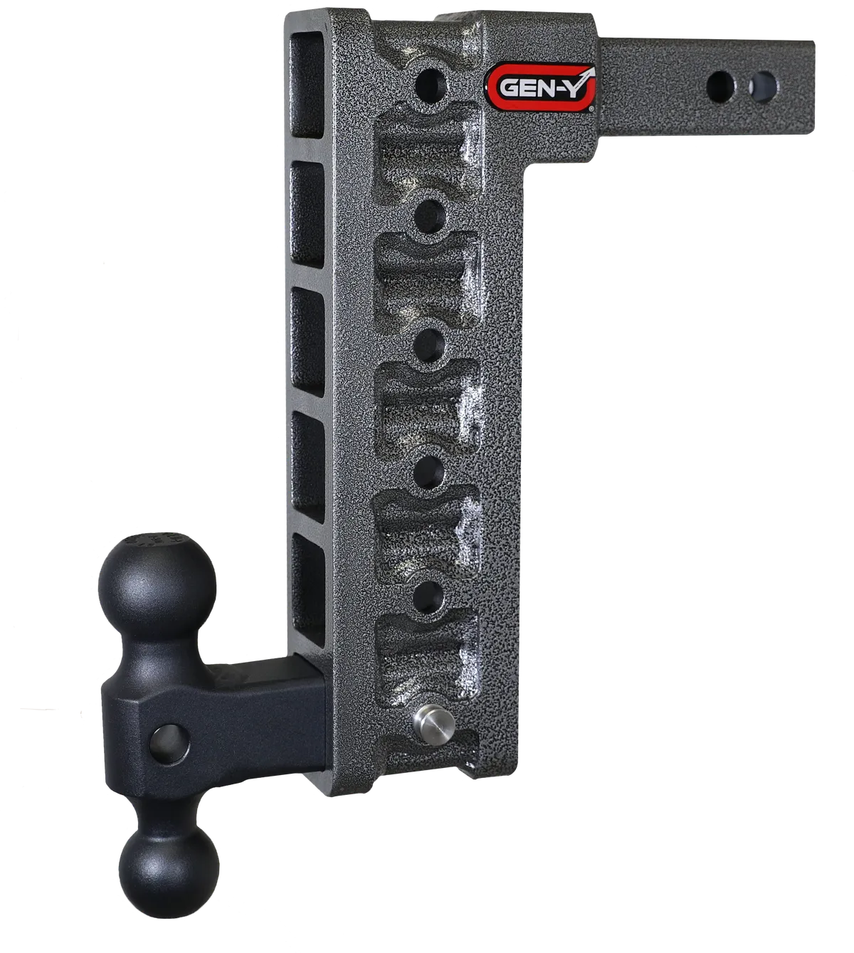 MEGA-DUTY 2in Shank 125in Drop 15K TW 10K Hitch and GH-031 Versa-Ball Stabilizer Kit RecommendedGH-0100 product image