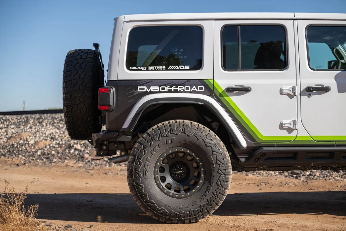 DV8 2018-2025 Jeep Wrangler JL | Rear Inner Fenders product image