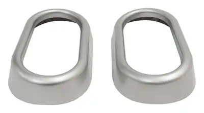Crown Automotive Jeep Replacement RT Off-Road - Plastic Brushed Door Handle Accents