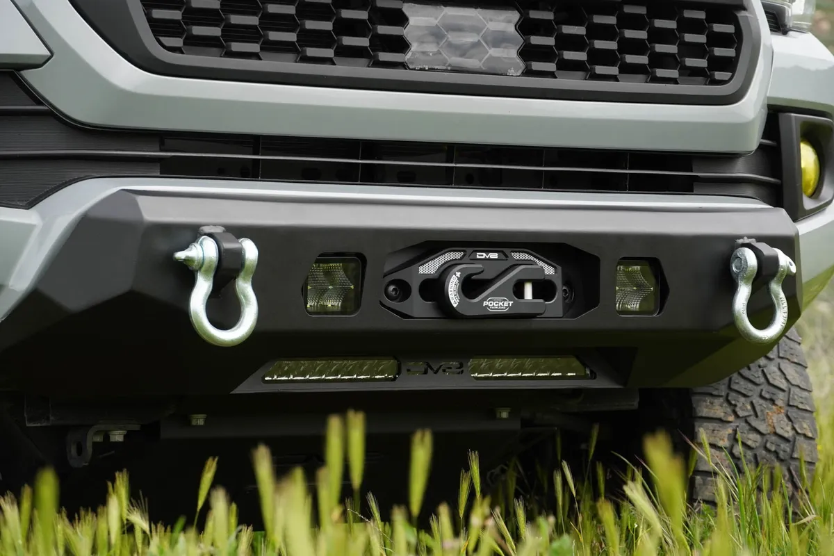 2016-2023 Toyota Tacoma DV8 Offroad Centric Winch Front Bumper product image