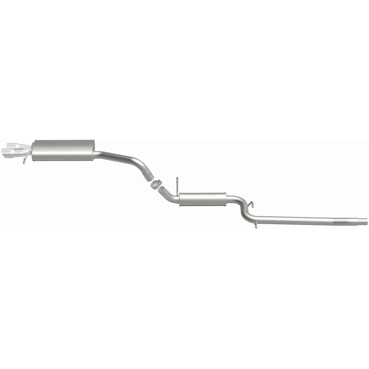 MagnaFlow 2011-2014 Volkswagen Jetta S 2.0L Touring Series Cat-Back Performance Exhaust System 15486 product image