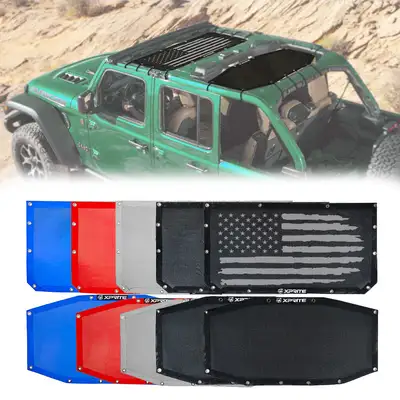 Xprite Jeep Bikini Mesh Sunshade Top for Wrangler JLU