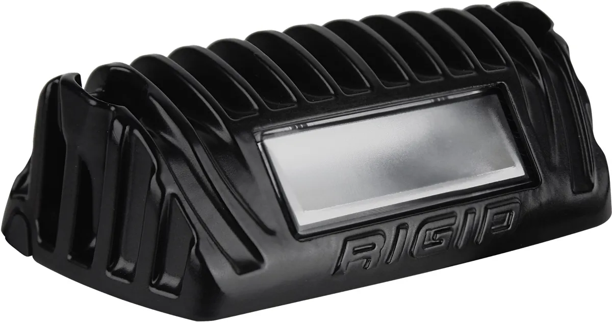 1x2 65 Degree DC Power Scene Light Amber LED Black Housing RIGID Industries product image