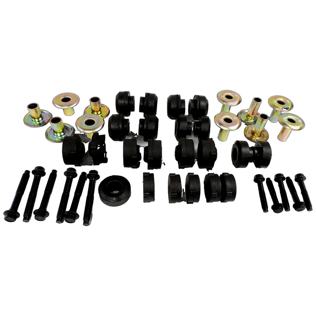 Body Mount Master Kit; Incl. Bushings/Retainers/Washer/Bushing Bolts; product image