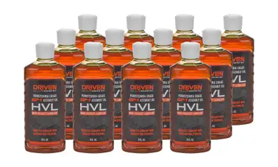 Driven Racing Oil HVL High Viscosity Lube Case 12 x 8 oz.