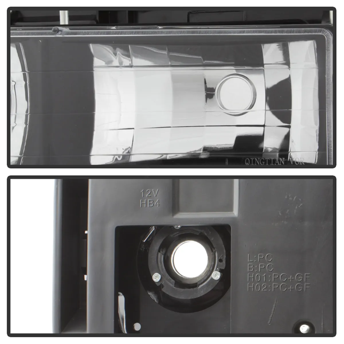 9498 gm C/K Series/Suburban/9499 Yukon(Excl W/Seal Beam)hl W/Corner & Parking Lights 8pcs Setsblk product image