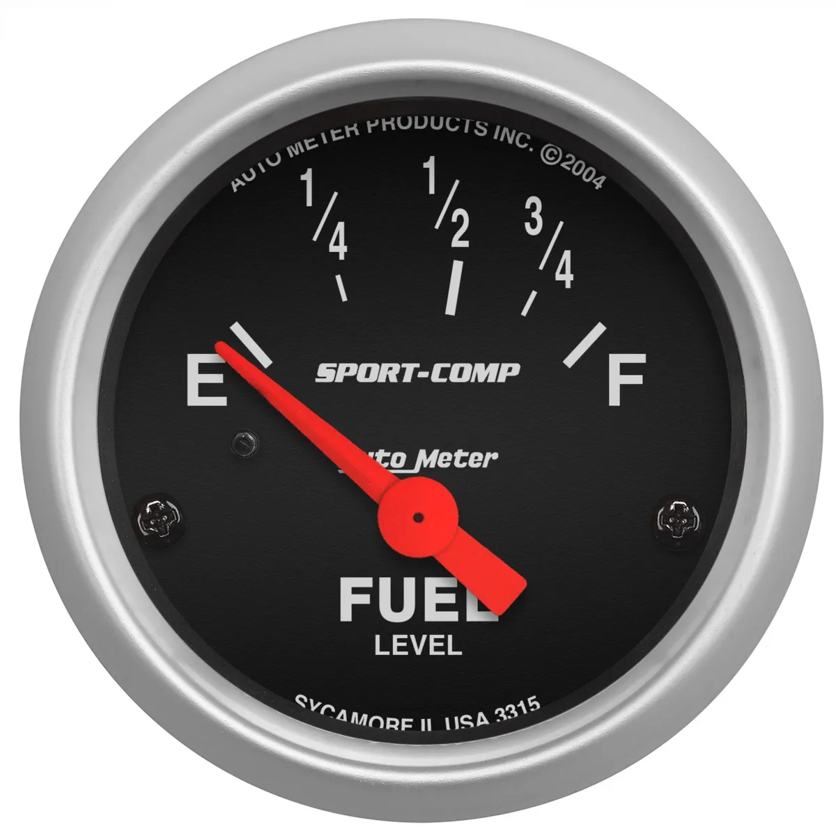 Gauge, Fuel Level, 2 1/16", 73OE to 10OF, Elec, Sport-Comp product image