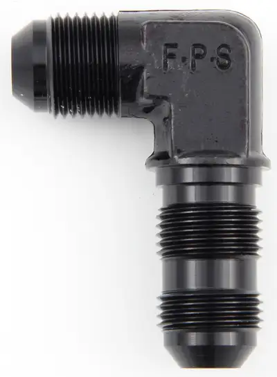 Fragola Performance Systems #10 x 90 Deg Bulkhead Fitting Black