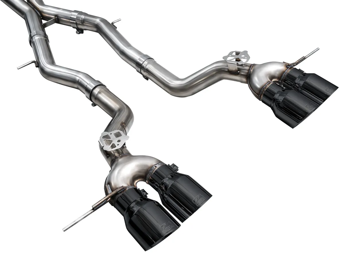 AWE SwitchPath™ Exhaust for BMW G87 M2 - Chrome Silver Tips product image