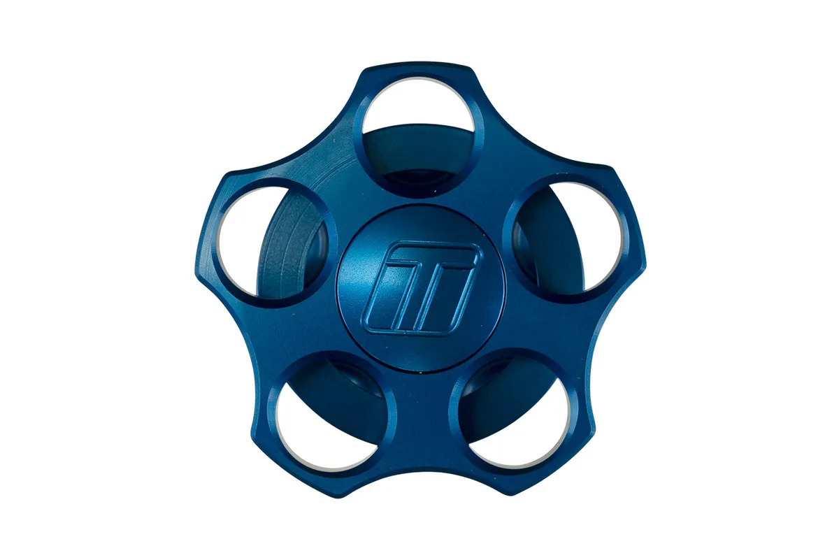 Turbosmart Oil Cap - Notch - LS - Blue