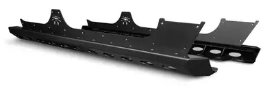 Poison Spyder Poison Spyder Steel Brawler Rockers Rock Sliders - Black - JK 4dr