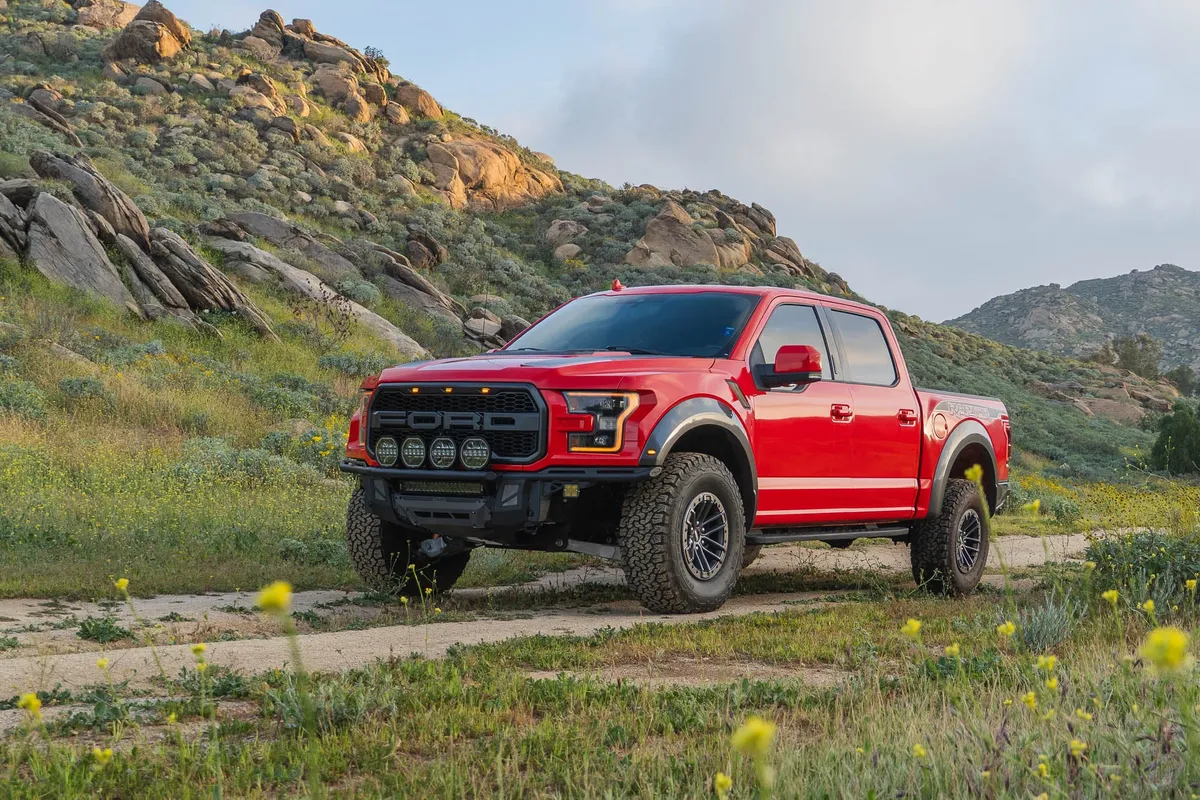 DV8 2017-2020 Ford F-150 Raptor Tube Front Bumper FBFR1-01 product image