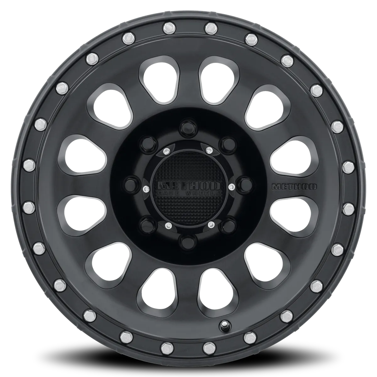 Method Race Wheels Aluminum Wheels 20x10 MR315 Bolt Pattern 8 On 170 Offset -18 Lip Size 3.27 Matte Black MB Method