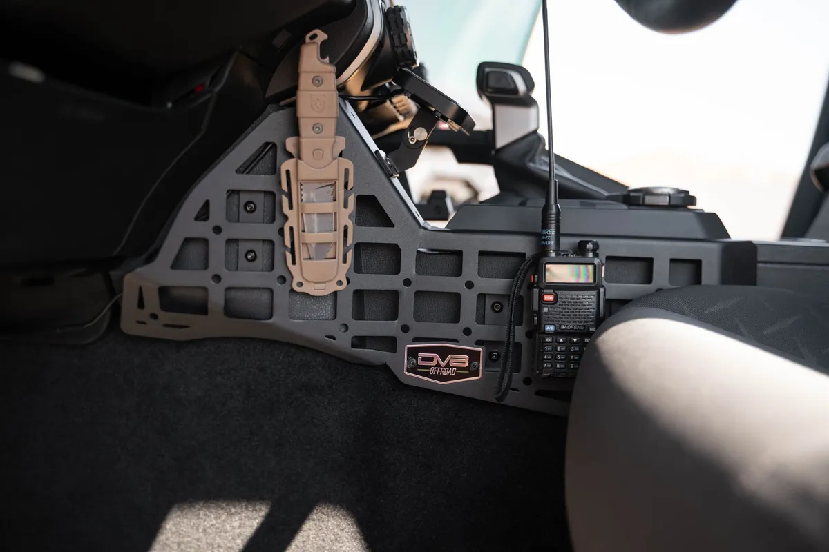 2024-2026 Toyota Tacoma & 4Runner | Center Console Molle Panels & Digital Device Mount product image