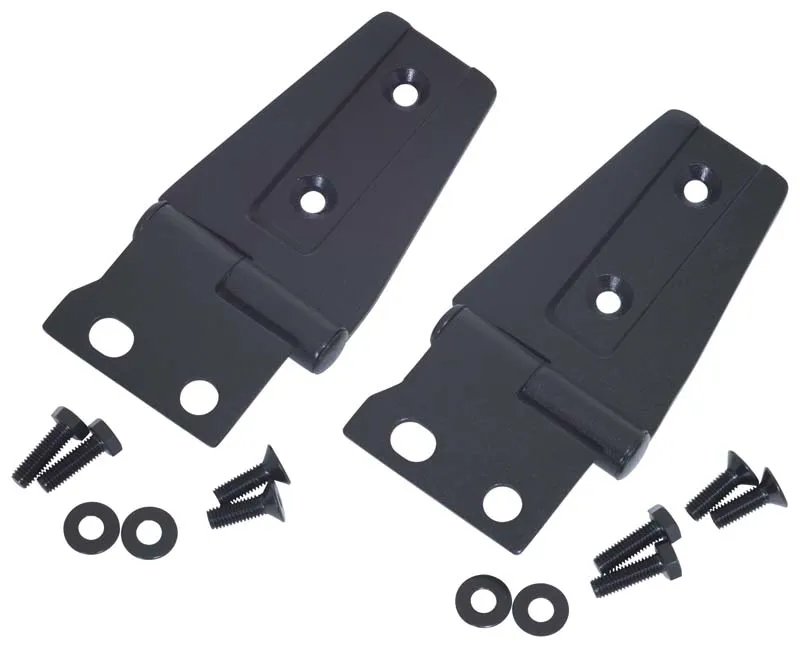 Jeep JK Hood Hinge Pair 07-18 Wrangler JK Textured Black Kentrol product image