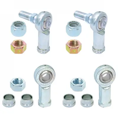 aFe Power Antirock® Sway Bar End Link Hardware Kit; Adjustable Sway Bar End Link Rod End Pack; Rear; Heim Style;
