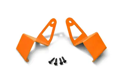 Steinjager Exterior Accessories 1997-2006 Light Mounts A-Pillar Fluorescent Orange