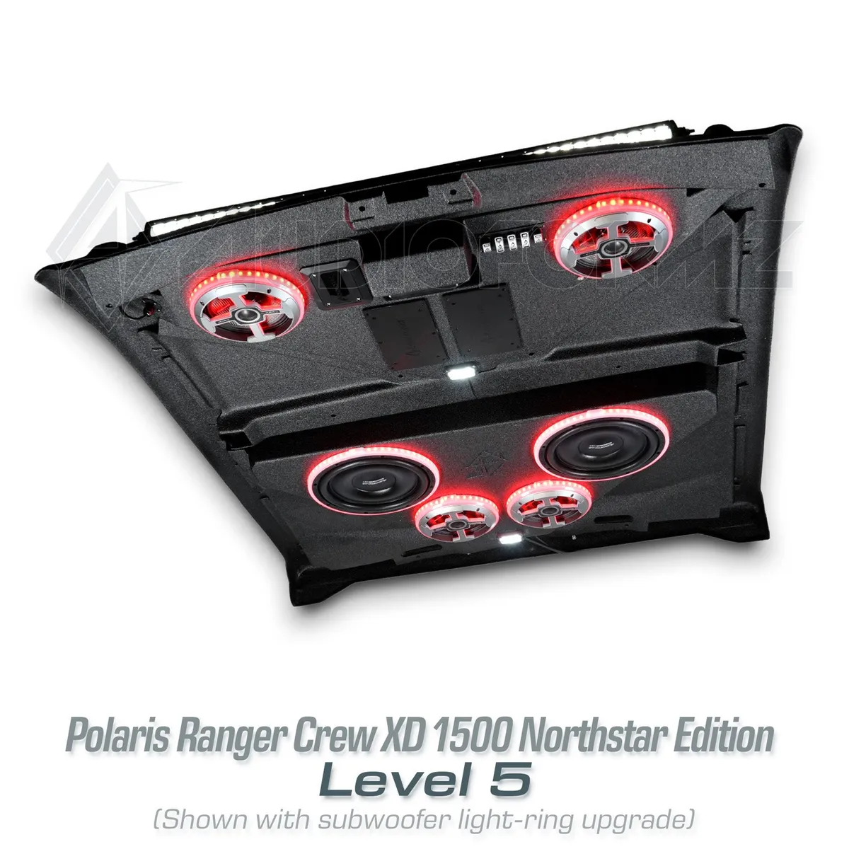 24c Polaris Ranger Crew Northstar/Cab xd 1500 Stereo Tops (4door) Level 5 product image