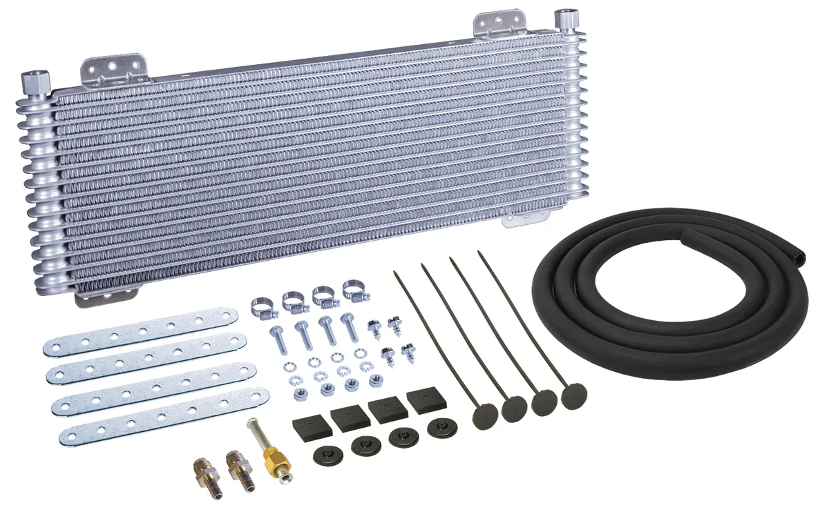 13 Row Series 9500 Plate & Fin Transmission Cooler Kit, 5/8 Inverted flare product image