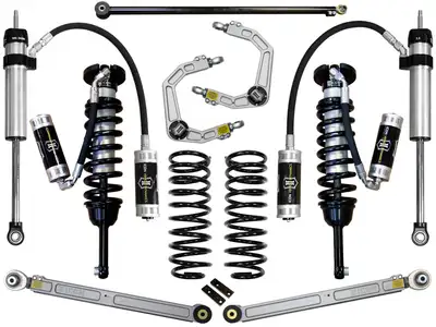ICON Vehicle Dynamics ICON 2010-Up Lexus GX460, 0-3.5" Lift, Stage 5 Suspension System, Billet UCA