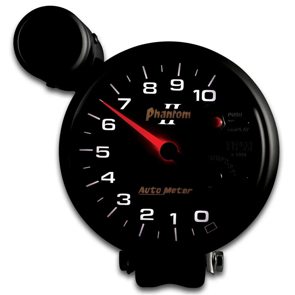 Gauge, Tachometer, 5", 10k RPM, Pedestal w/ ext. Shift-Lite, Phantom II product image
