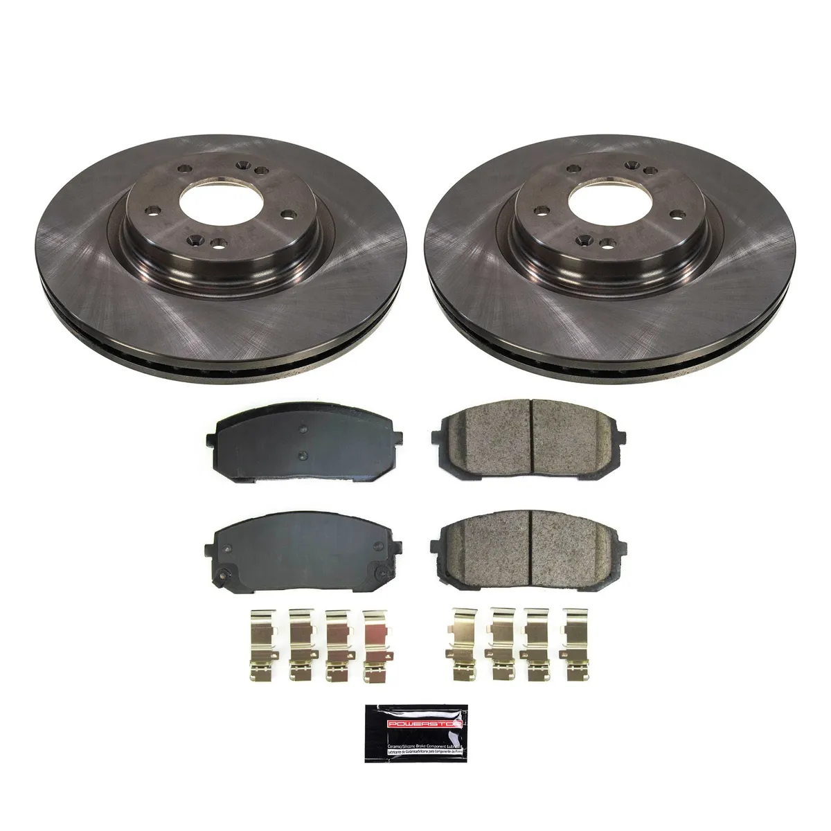 Z17 Direct Replacement Kit: Rotors; Ceramic Pads W/Hardware product image