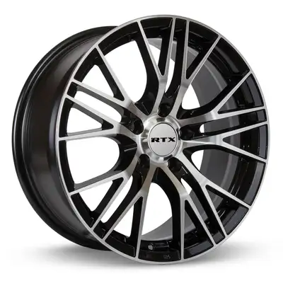 RTX Wheels Vertex 18x8 5x120 Et35 C72.6 Black Machined
